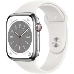 Apple Watch Series 8 45mm GPS+Cellular Aluminum Case White ( RFB-142339 ) [photo_00]
