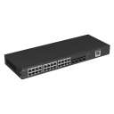 Switch de retea Ruijie RG-NBS3100-24GT4SFP, 28xLAN Gigabit, 4xSFP Uplink, Cloud Managed Layer 2 ( MLX-00-011187 ) [photo_01]