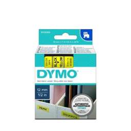 Banda adeziva Dymo D1 S0720580, 12mm x 7m, Negru pe Galben ( MLX-00-008855 ) [photo_00]