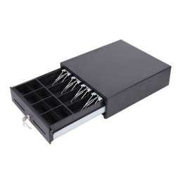 Sertar de bani Adpos 360A, 4B/8M, 6V, 360x405x90mm, negru (Șină Metalică) ( MLX-00-014832 ) [photo_00]