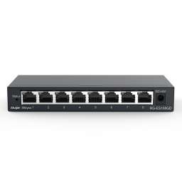 Switch de retea Ruijie Reyee RG-ES108GD, 8 port, Gigabit, Metal case ( MLX-00-010933 ) [photo_00]