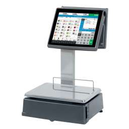 Cantar cu etichetare Dina QS2155WD, 15Kg, cu bara, ecran tactil 12"/12" - verificat ( MLX-00-014510 ) [photo_00]