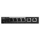 Switch de retea PoE Ruijie Reyee RG-ES206GC-P, Gigabit, 4xPOE, 2xUplink, max. 54W, Cloud Managed Layer 2 ( MLX-00-010938 ) [photo_01]