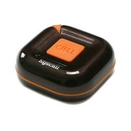 Buton apelare Syscall ST-100, Wireless, CR2025, negru-orange ( MLX-00000004859 ) [photo_00]