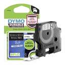Banda adeziva Dymo D1 1978364 (Durable), 12mm x 5.5m, Negru pe Alb ( MLX-00-013939 ) [photo_00]