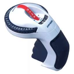 Aparat manual de embosat Dymo Omega S0717930, simboluri latine ( MLX-00-013943 ) [photo_00]