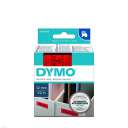 Banda adeziva Dymo D1 S0720570, 12mm x 7m, Negru pe Rosu ( MLX-00-00003002 ) [photo_00]