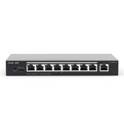 Switch de retea PoE Ruijie Reyee RG-ES209GC-P, Gigabit, 8xPOE, 1xUplink, max. 120W, Cloud Managed Layer 2 ( MLX-00-010939 ) [photo_00]