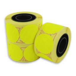 Etichete de pret Ø 35mm, 400 etichete, FLUO galbene ( MLX-00000009200 ) [photo_00]