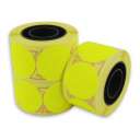 Etichete de pret Ø 35mm, 400 etichete, FLUO galbene ( MLX-00000009200 ) [photo_00]