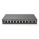 Switch de retea PoE Ruijie Reyee RG-ES110D-P, 8xPOE (10/100 Mbps), 2xUplink (Gigabit), max. 110W ( MLX-00-011186 ) [photo_00]